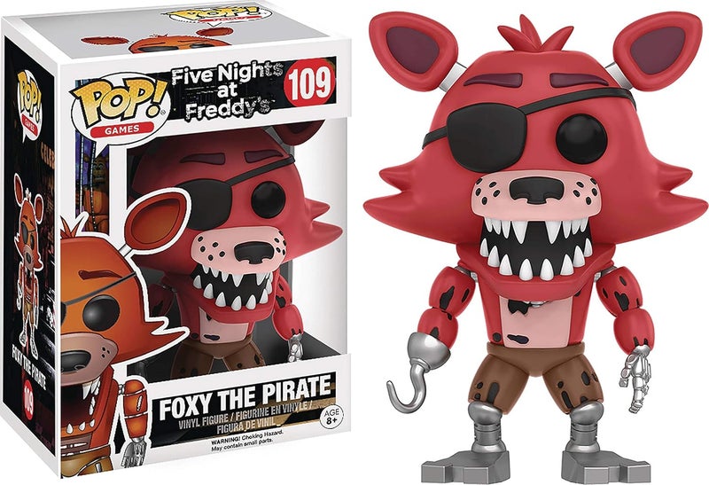 Funko Pop! Games: Five Night at Freddy's - Foxy The Pirate, Collectable Vinyl Figure - Gift Idea - Toys for Kids & Adults 11032 - Image 1